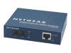 NETGEAR GC102 Gigabit Ethernet Media Converter - Media converter - 1000Base-SX, 1000Base-T - RJ-45 - SC multi-mode - external