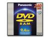 Panasonic LM AD240 - DVD-RAM - 9.4 GB - storage media