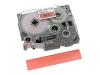 Brother TZ441 - Printer tape - black on red - Roll (1.8 cm x 8 m)