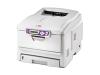 OKI C5100n - Printer - colour - LED - Legal, A4 - 600 dpi x 1200 dpi - up to 20 ppm (mono) / up to 12 ppm (colour) - capacity: 400 sheets - USB, 10/100Base-TX
