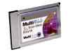 Multi-Tech MultiMobile Combo - Network / modem combo - plug-in module - PC Card - 56 Kbps - K56Flex, V.90 - EN