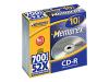 Memorex Professional - 10 x CD-R - 700 MB ( 80min ) 52x - slim jewel case - storage media