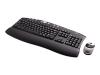 Logitech Cordless Desktop Deluxe Optical - Keyboard - wireless - RF - mouse - USB wireless receiver - Norwegian