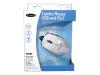 Belkin Combo Mouse USB and PS/2 - Mouse - 3 button(s) - wired - PS/2, USB - white