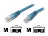 StarTech.com - Patch cable - RJ-45 (M) - RJ-45 (M) - 10.7 m - UTP - ( CAT 5e ) - moulded - blue