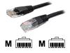StarTech.com - Patch cable - RJ-45 (M) - RJ-45 (M) - 0.3 m - UTP - ( CAT 5e ) - moulded - black