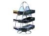 Fellowes CD Wire Spinner - Media storage rack - capacity: 60 CD - silver