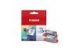 Canon BCI 15 Colour Twin Pack - Ink tank - 2 x colour (cyan, magenta, yellow)