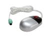 Fellowes Opti-Scroll Optical Mouse - Mouse - optical - 2 button(s) - wired - PS/2 - metallic silver, smoke