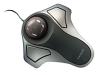 Kensington Orbit Optical Trackball - Trackball - optical - 2 button(s) - wired - PS/2, USB - black, metallic silver