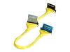 StarTech.com - IDE / EIDE cable - UDMA 66/100/133 - 40 PIN IDC (F) - 40 PIN IDC (F) - 0.6 m - rounded - yellow