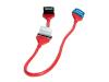 StarTech.com - IDE / EIDE cable - UDMA 66/100/133 - 40 PIN IDC (F) - 40 PIN IDC (F) - 0.9 m - rounded - red
