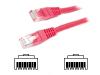 StarTech.com - Patch cable - RJ-45 (M) - RJ-45 (M) - 1.8 m - UTP - ( CAT 5e ) - moulded - red