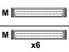 StarTech.com - SCSI internal cable - HD-68 (M) - HD-68 (M) - 1.4 m