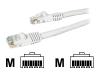 StarTech.com - Patch cable - RJ-45 (M) - RJ-45 (M) - 3 m - UTP - ( CAT 5e ) - snagless - white