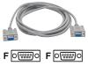 StarTech.com - Null modem cable - DB-9 (F) - DB-9 (F) - 3 m