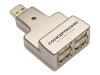 Conceptronic SnapPort CSPUSB4 - Hub - 4 ports - USB