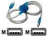 StarTech.com - USB cable - 4 PIN USB Type A (M) - 4 PIN USB Type A (M) - 3.6 m