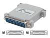StarTech.com - Null modem adapter - DB-25 (M) - DB-25 (M)