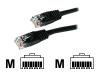 StarTech.com - Patch cable - RJ-45 (M) - RJ-45 (M) - 0.9 m - UTP - ( CAT 5e ) - snagless - black