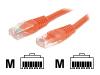 StarTech.com - Patch cable - RJ-45 (M) - RJ-45 (M) - 3 m - UTP - ( CAT 5e ) - moulded - orange