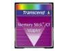 Transcend - Card adapter ( Memory Stick ) - CompactFlash