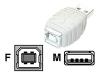 StarTech.com - USB adapter - 4 PIN USB Type A (M) - 4 PIN USB Type B (F)