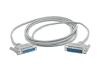 StarTech.com - Null modem cable - DB-25 (M) - DB-25 (F) - 3 m