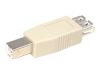 StarTech.com USB B to USB A Cable Adapter - USB adapter - 4 PIN USB Type A (F) - 4 PIN USB Type B (M)