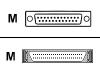 Epson - SCSI external cable - DB-25 (M) - HD-50 (M) - grey
