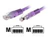 StarTech.com - Patch cable - RJ-45 (M) - RJ-45 (M) - 3 m - UTP - ( CAT 5e ) - moulded - purple