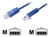 StarTech.com - Crossover cable - RJ-45 (M) - RJ-45 (F) - 10.7 m - UTP - ( CAT 5e ) - moulded - blue