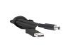 IMC - Power cable - 4 PIN USB Type A (M) - DC jack (M)