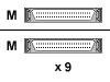 StorCase - SCSI internal cable - HD-68 (M) - HD-68 (M)