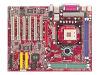 MSI 655 Max-L - Motherboard - ATX - SiS655 - Socket 478 - UDMA133 - Ethernet - 6-channel audio