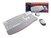 Trust 305KS Wireless Optical Desk Set - Keyboard - wireless - RF - mouse - PS/2 wireless receiver - UK - retail