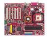 MSI 845PE Max2-FISR - Motherboard - ATX - i845PE - Socket 478 - UDMA100, SATA (RAID), UDMA133 (RAID) - Gigabit Ethernet - FireWire - 6-channel audio