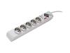 APC Basic Surge Protector - Surge suppressor - AC 230 V - 5 Output Connector(s) - Germany