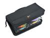 Case Logic CDW 64 - Wallet for CD/DVD discs - 64 discs - nylon - black