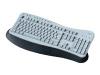 Fujitsu Blueline Keybird Multifunction - Keyboard - PS/2 - arctic grey - Danish