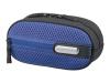 Sony LCS PEA - Soft case for digital photo camera - nylon, polyester - blue