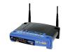 Linksys Dual-Band Wireless A+G Broadband Router WRT55AG - Wireless router + 4-port switch - EN, Fast EN, 802.11b, 802.11a, 802.11g