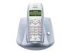 Siemens Gigaset S100 - Cordless phone w/ caller ID - DECT\GAP - ice blue