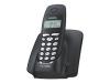 Siemens Gigaset A200 - Cordless phone w/ call waiting caller ID - DECT\GAP - single-line operation - rich black