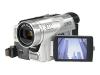 Panasonic NV-GS70EGM-S - Camcorder - 540 Kpix - optical zoom: 10 x - Mini DV - silver