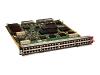 Cisco Express Forwarding 256 Interface Module - Switch - 48 ports - EN, Fast EN, Gigabit EN - 10Base-T, 1000Base-TX, 100Base-TX - plug-in module