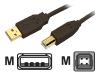 Q-Tec 902U - USB cable - 4 PIN USB Type A (M) - 4 PIN USB Type B (M) - 1.8 m ( USB / Hi-Speed USB ) - molded