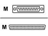 Adaptec - SCSI external cable - DB-25 (M) - DB-25 (M) - 2 m