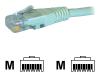 AESP Signamax - Patch cable - RJ-45 (M) - RJ-45 (M) - 1 m - UTP - ( CAT 5e ) - moulded - grey