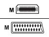 Microsoft - Video / audio cable - Xbox AV connector (M) - SCART (M)